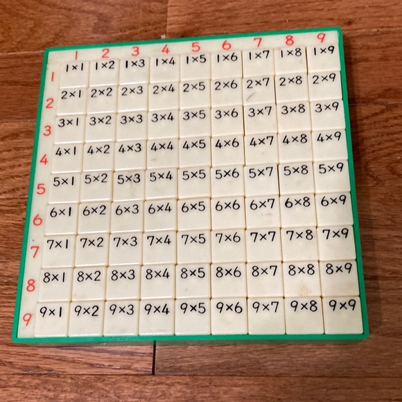 Multi factor Math Multiplication Device (screen free) - Picture 2 of 11